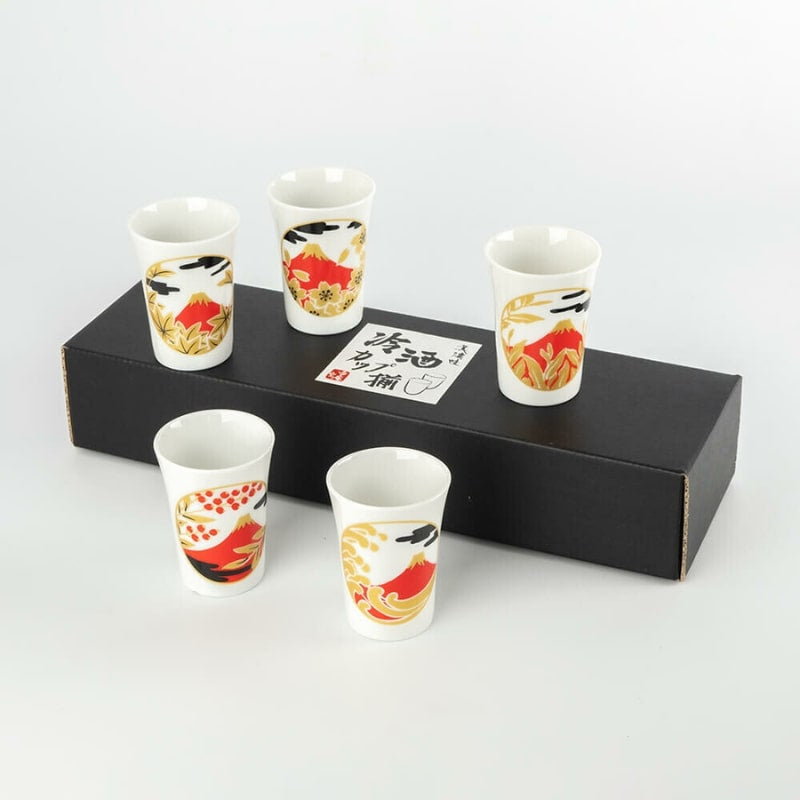 Fujisan Sake glasuppsättning