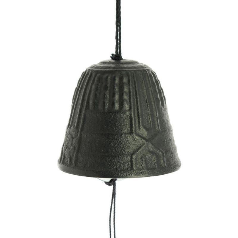 Furin Iwachu japanskt klockspel Svart 4,5 cm