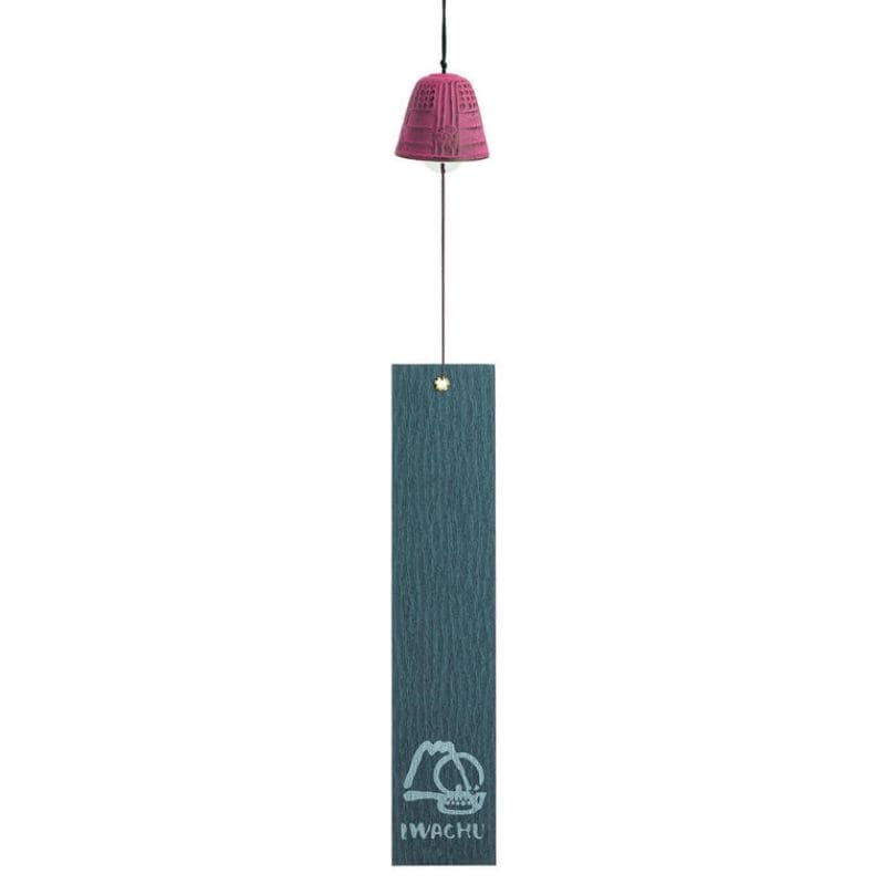 Furin Iwachu rosa japanskt klockspel 4,5 cm