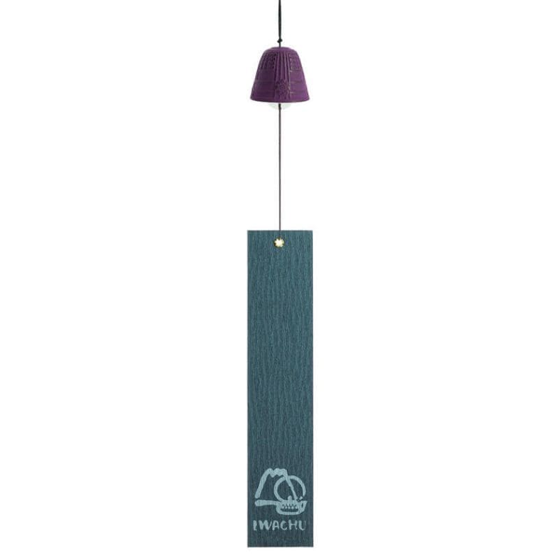 Furin Iwachu Violett Japanskt klockspel 4,5 cm
