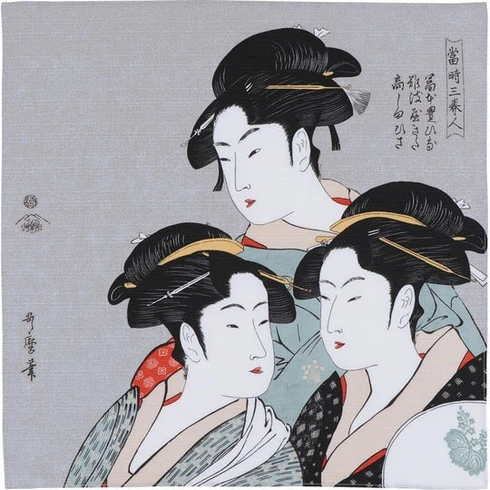 Furoshiki Bijinga tryck 48x48 cm