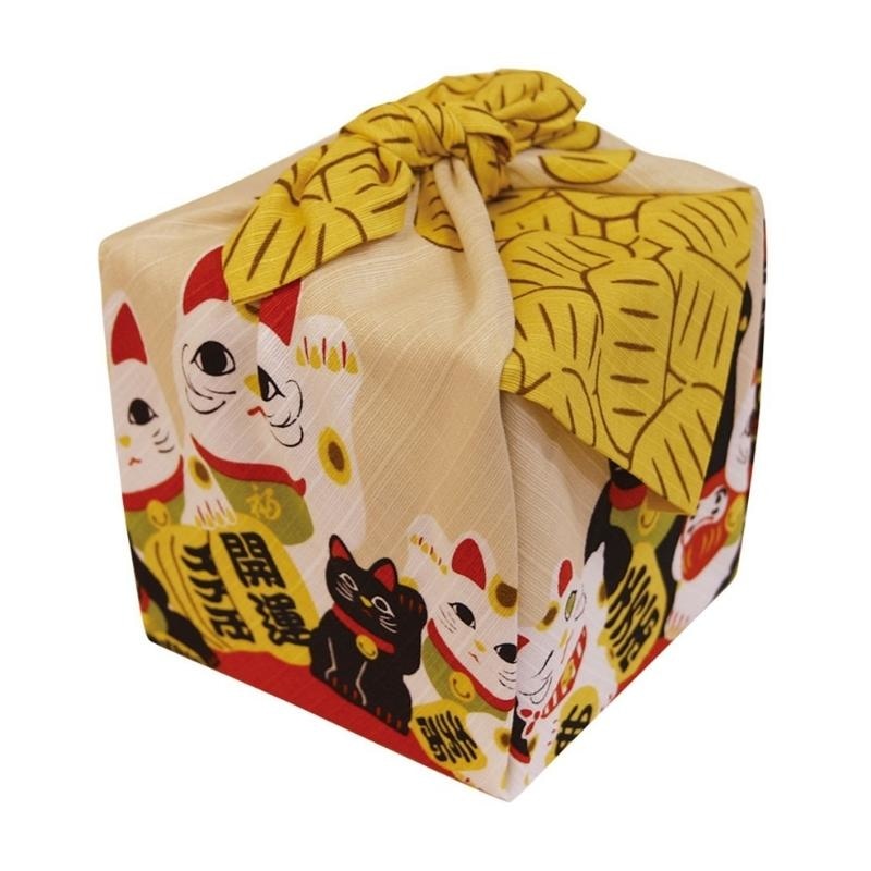 Furoshiki Maneki Neko 50x50 cm