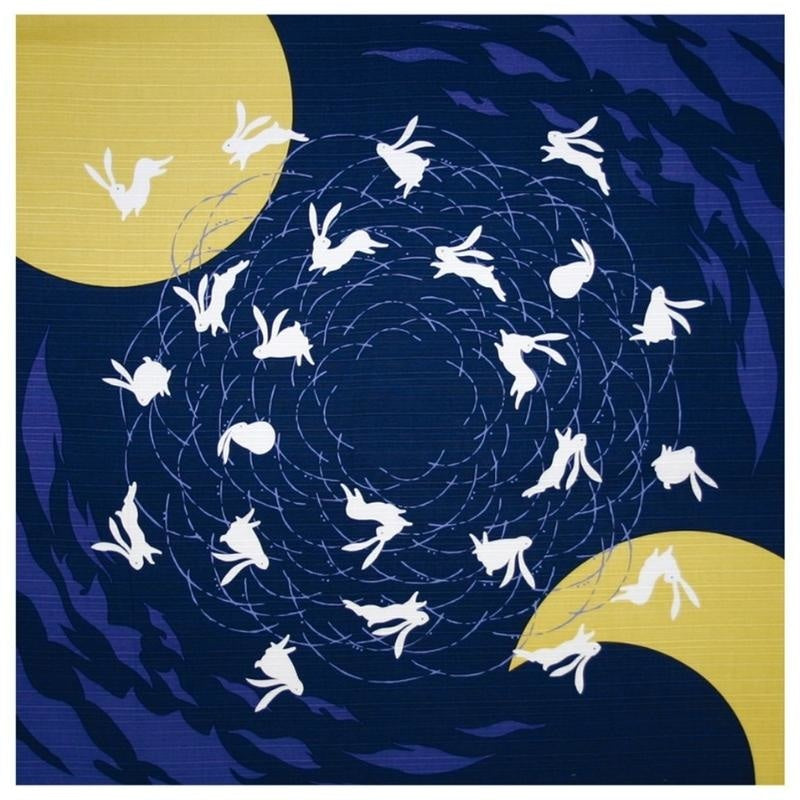 Furoshiki Usagi mönster 50x50 cm