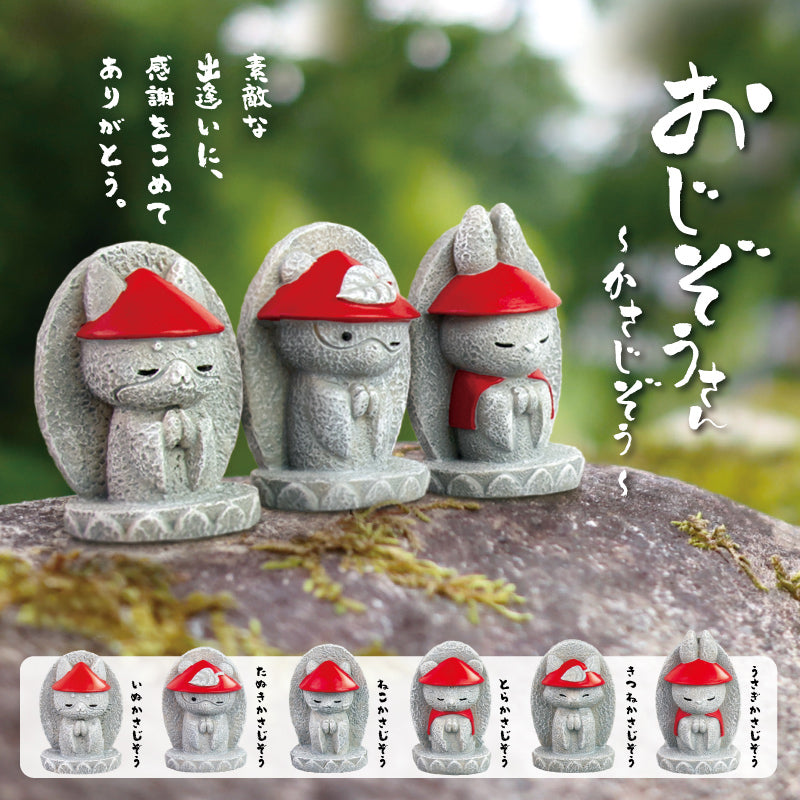 Gachaponfigur - Jizo-staty