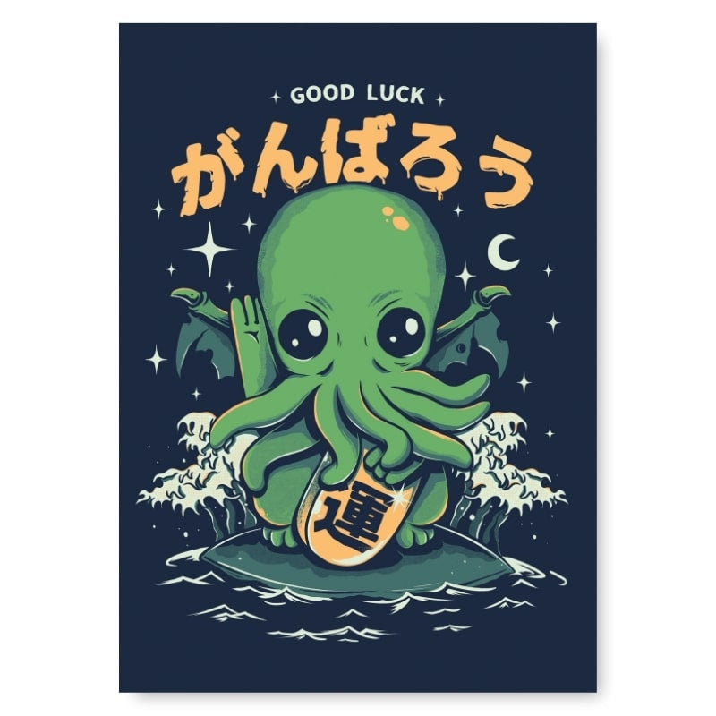 Good Luck Japansk affisch A3