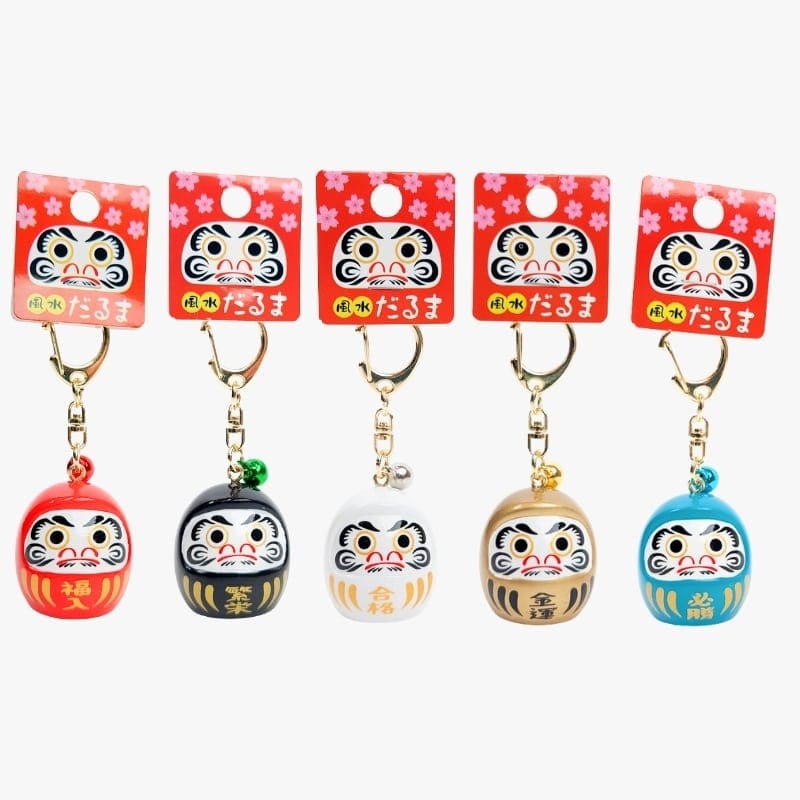 Grand Daruma nyckelring valfri färg