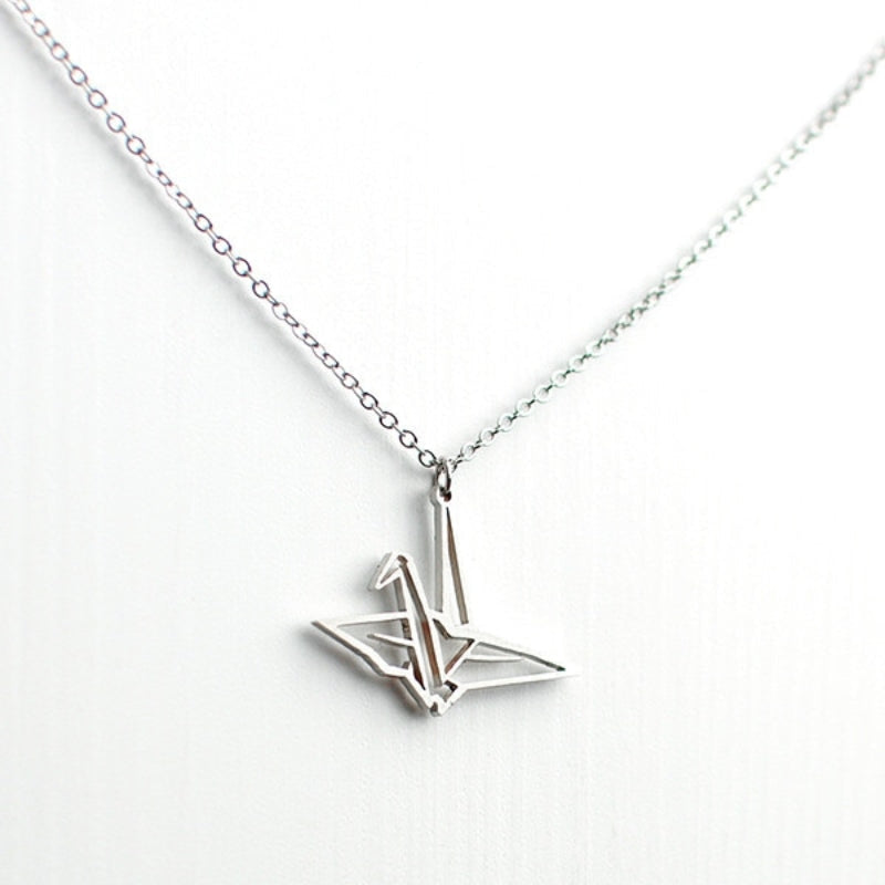 Halsband med japansk silvertrana