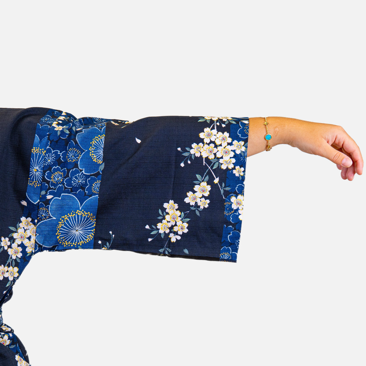 Happi-kimono Dam – Blå Sakura