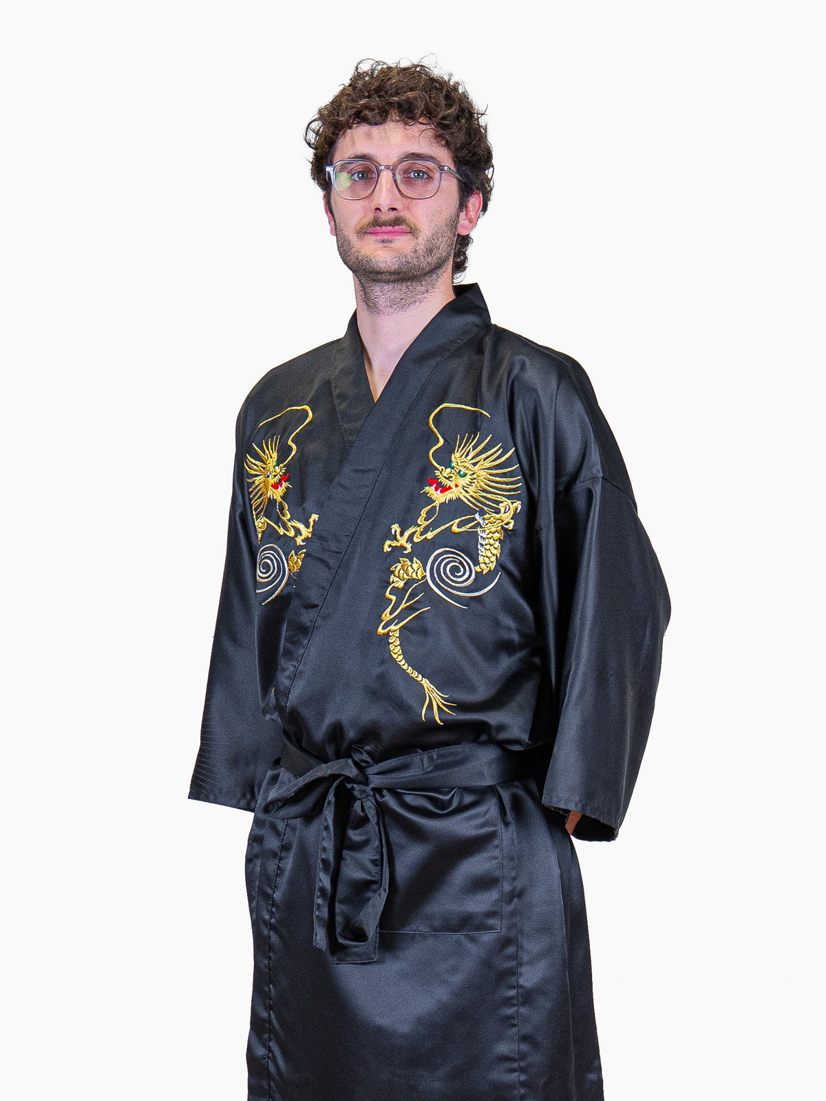 Happi-kimono Herr Oversize – Gyllene Drake