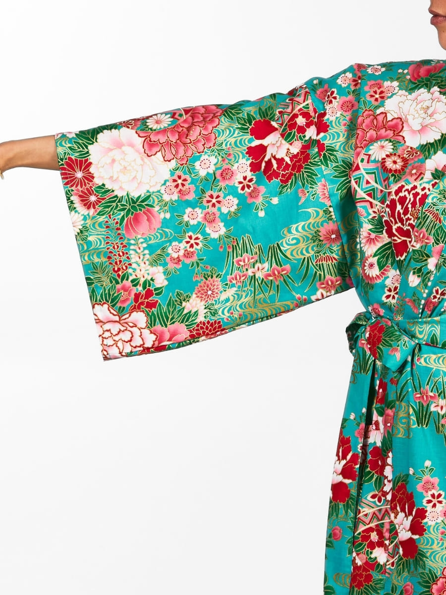 Happi Woman Temari Kimono En storlek