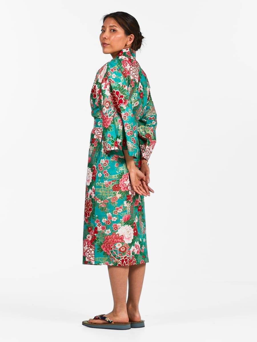 Happi Woman Temari Kimono En storlek