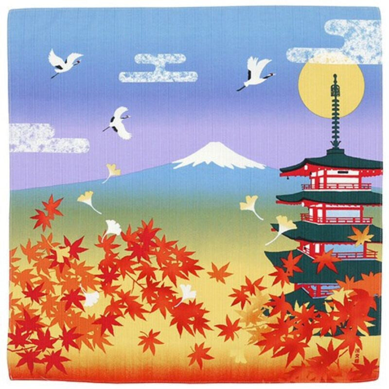 Höst Japansk Furoshiki 50x50 cm