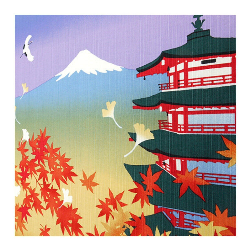 Höst Japansk Furoshiki 50x50 cm