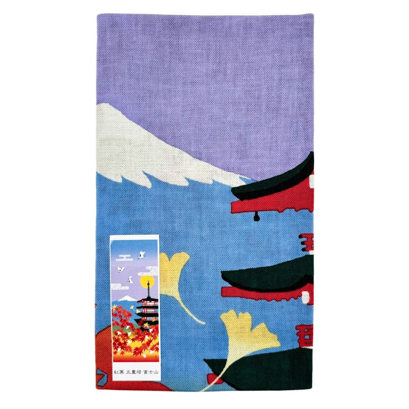 Höst Japansk Tenugui