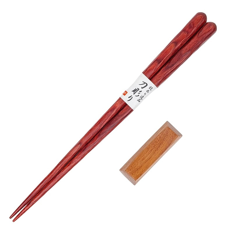 Hokkaidō trä japanska ätpinnar set