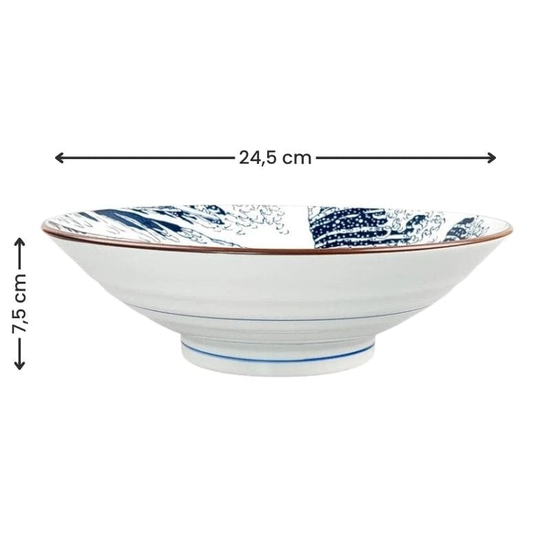 Hokusai Donburi skål