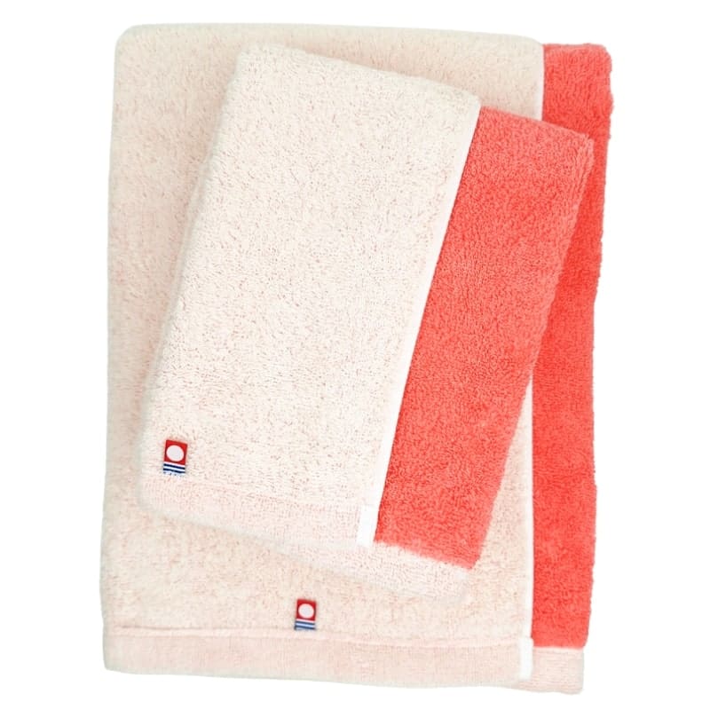 Imabari Bicolour Pink Handduk