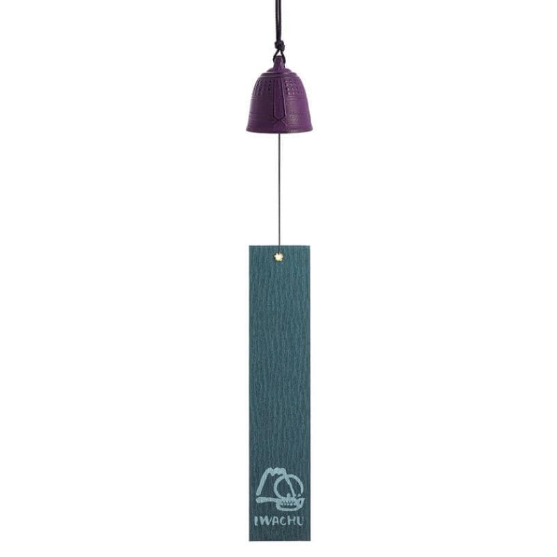 Iwachu japanskt klockspel i gjutjärn violett 5,5 cm
