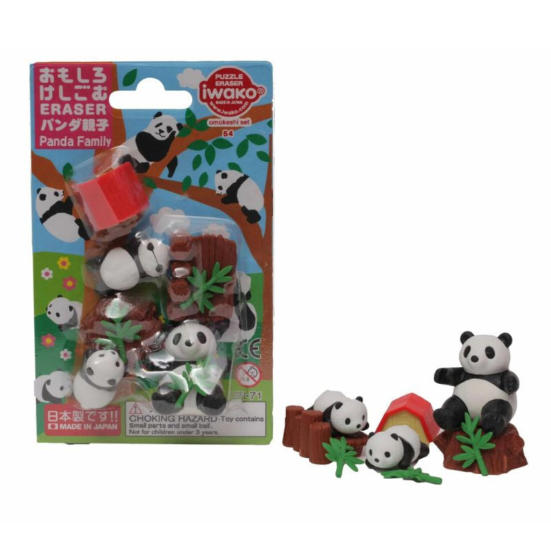 Iwako Panda Japanskt suddgummi