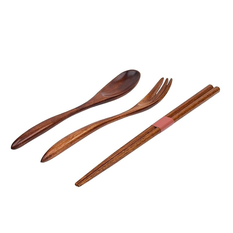Japansk bestickset i trä