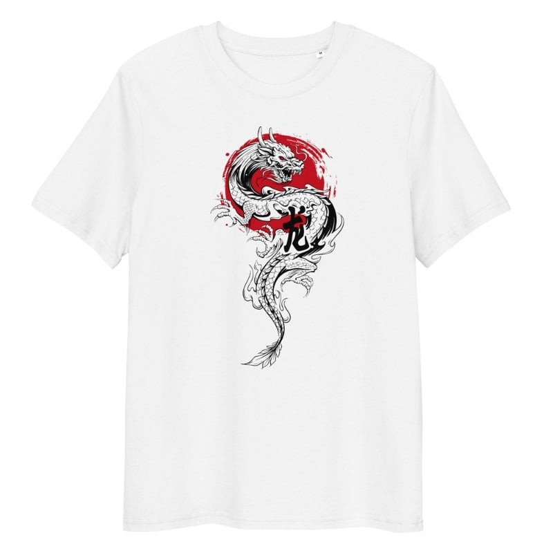 Japansk drake och sol T shirt S