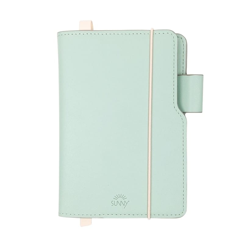 Japansk evighetskalender Månadsblad Sunny Planner Grön
