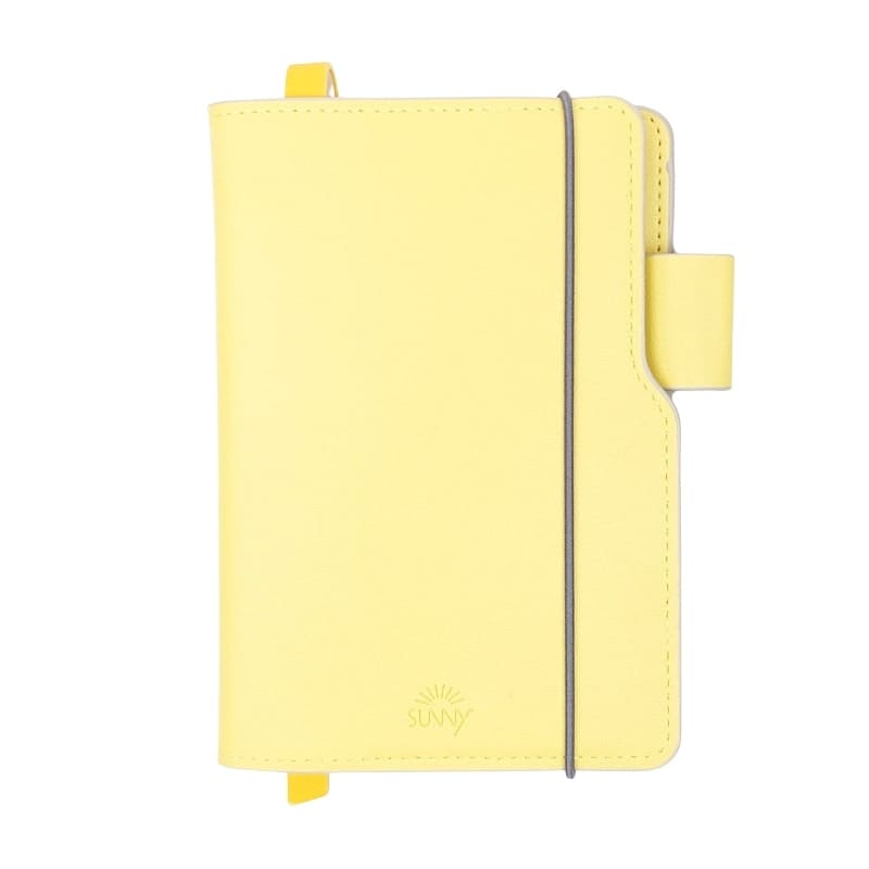Japansk evighetskalender Månadsblad Sunny Planner Gul