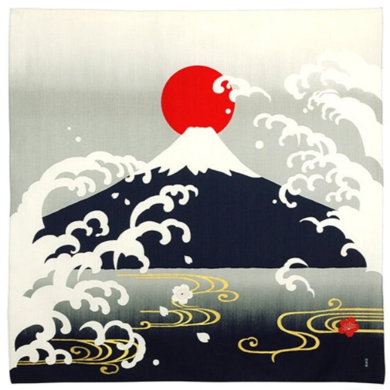 Japansk Furoshiki Hinode 90x90 cm