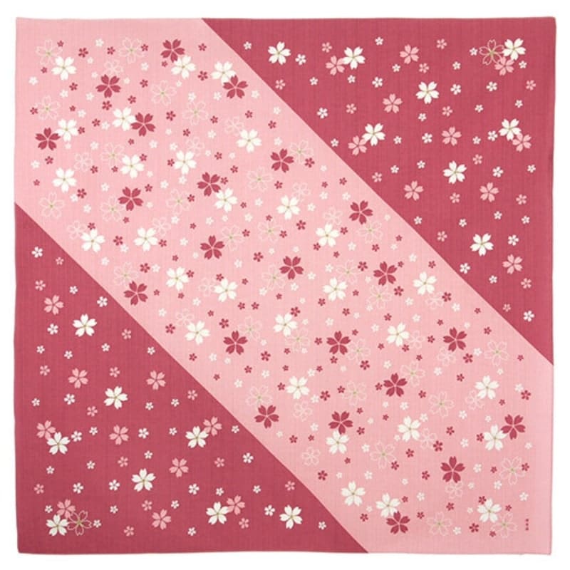 Japansk Furoshiki Körsbärsblommor 90x90 cm