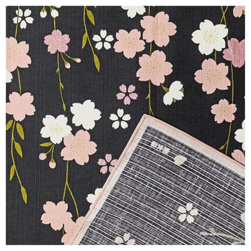 Japansk Furoshiki Sakura by Night 90x90 cm