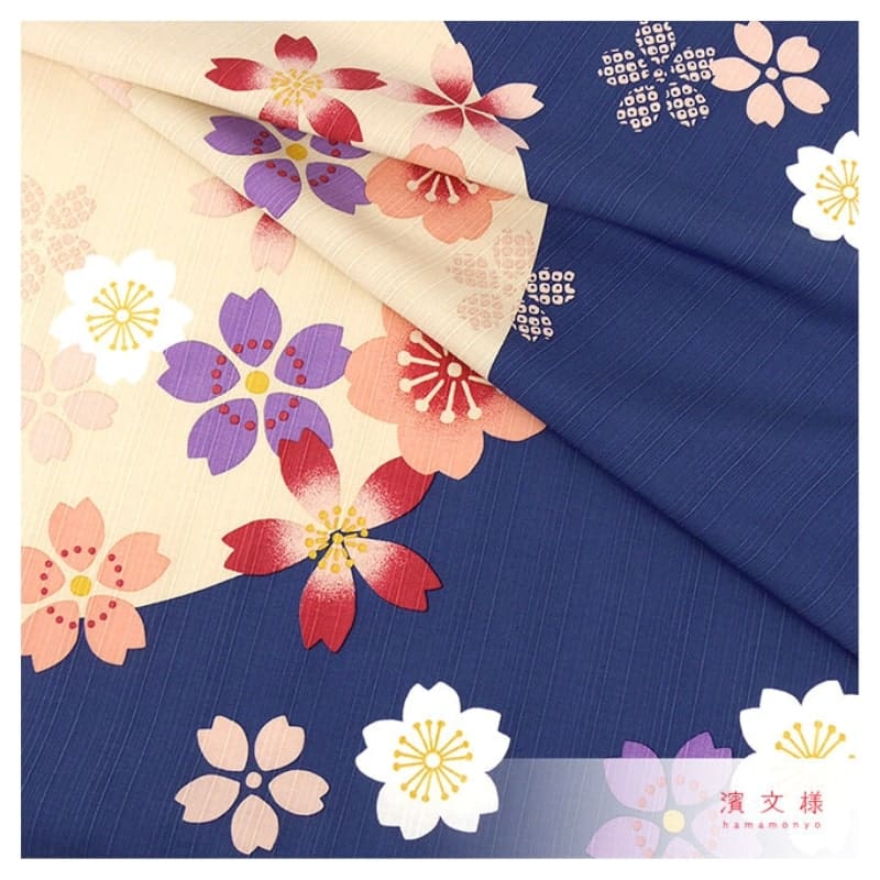 Japansk Furoshiki Shizuka Sakura 90x90 cm