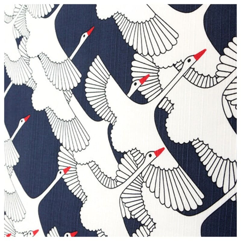 Japansk Furoshiki Shukuzuru 90x90 cm