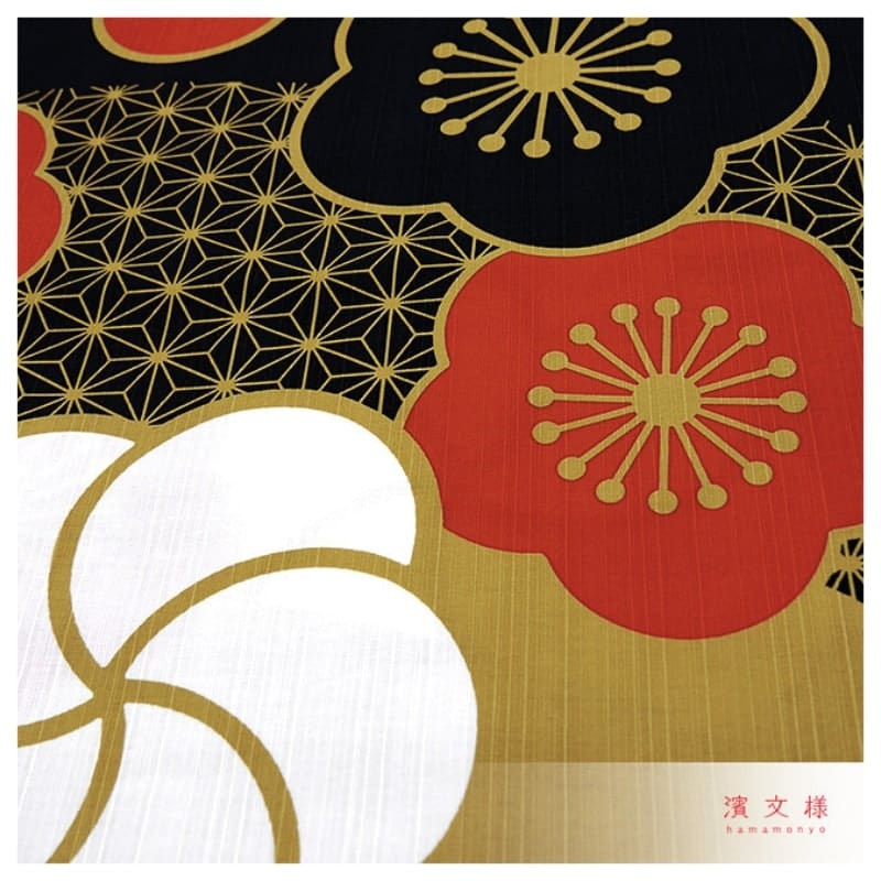 Japansk Furoshiki Ume Nishiki 90x90 cm