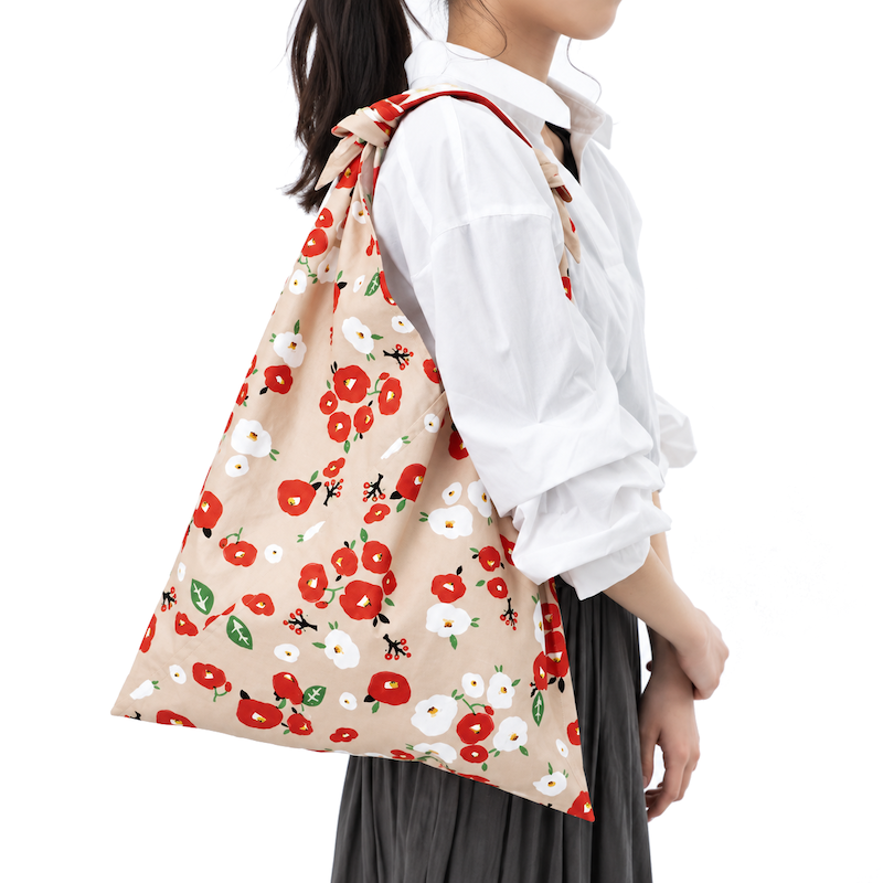Japansk Furoshiki-väska - Kamelia