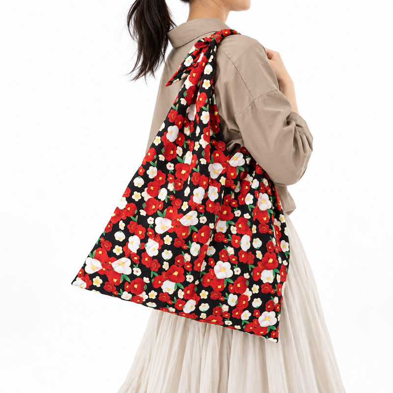 Japansk Furoshiki-väska - Tsubaki