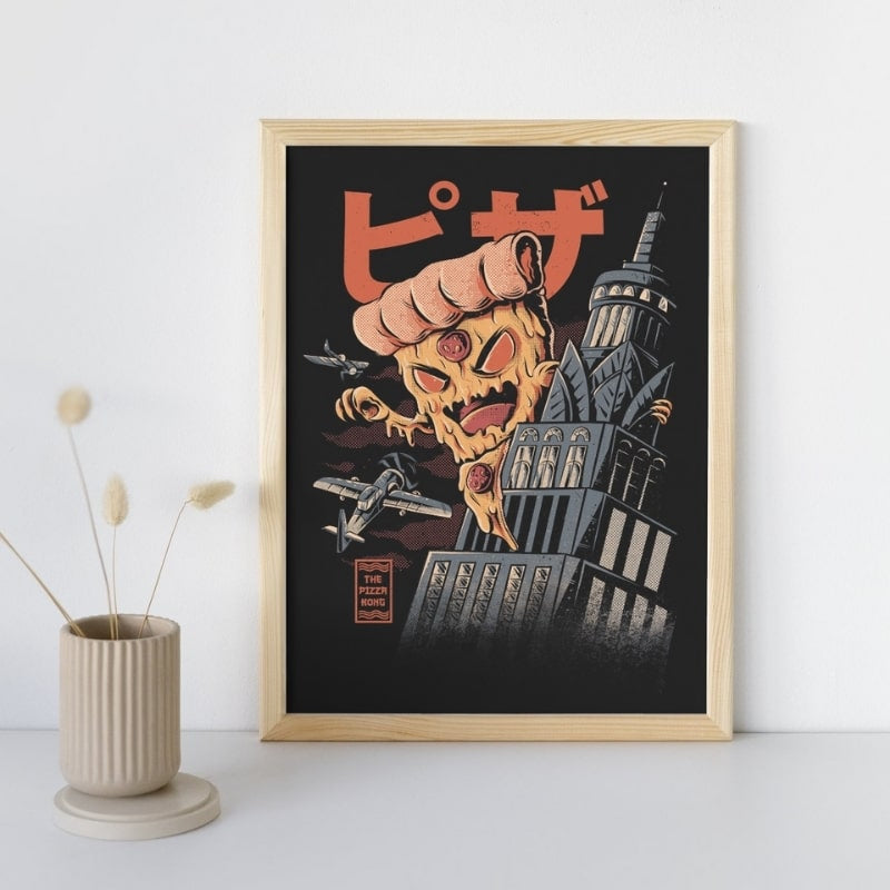 Japansk Godpizza affisch A3