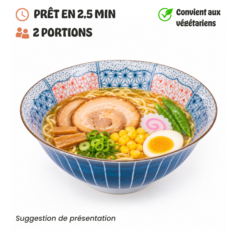 Japansk Instant-Ramen Kumamoto – Rostad Vitlök & Tonkotsu