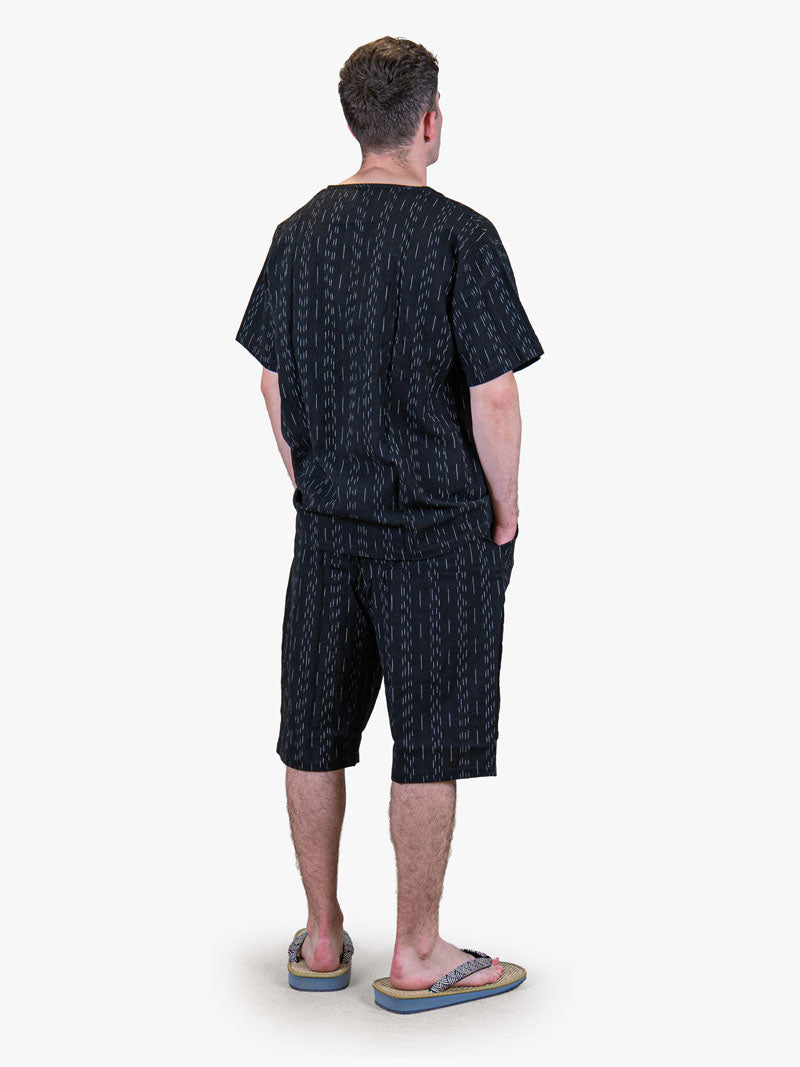 Japansk Jinbei Herr – Kuro