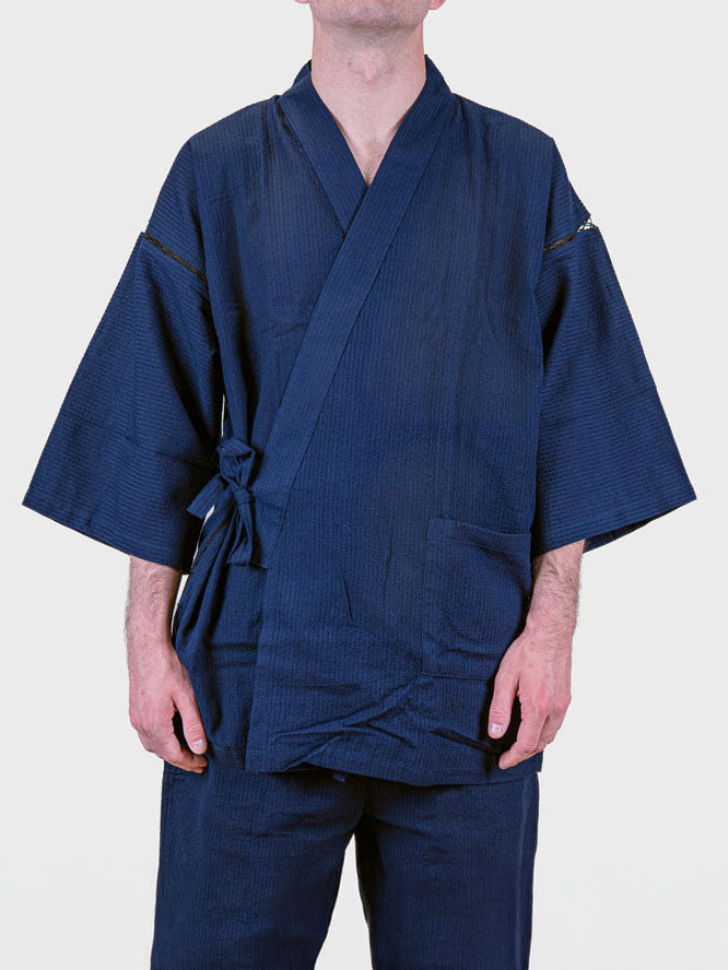 Japansk Jinbei Herr – Marinblå