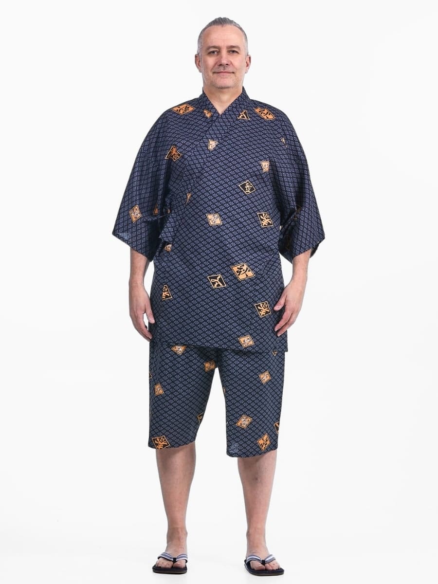 Japansk Jinbei Man Diamant S