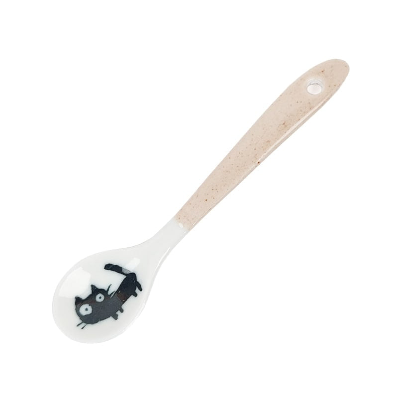Japansk kaffesked Katt Beige