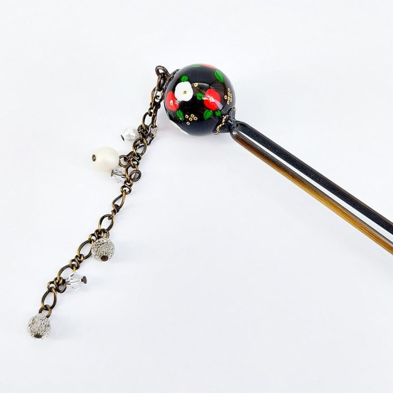 Japansk Kanzashi kamelia