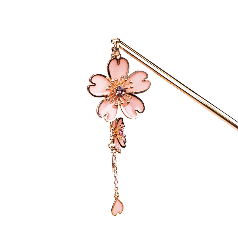 Japansk Kanzashi - Sakura Blommor