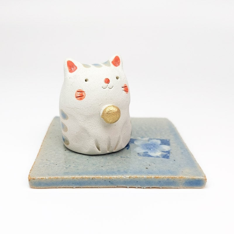 Japansk katt rökelsehållare