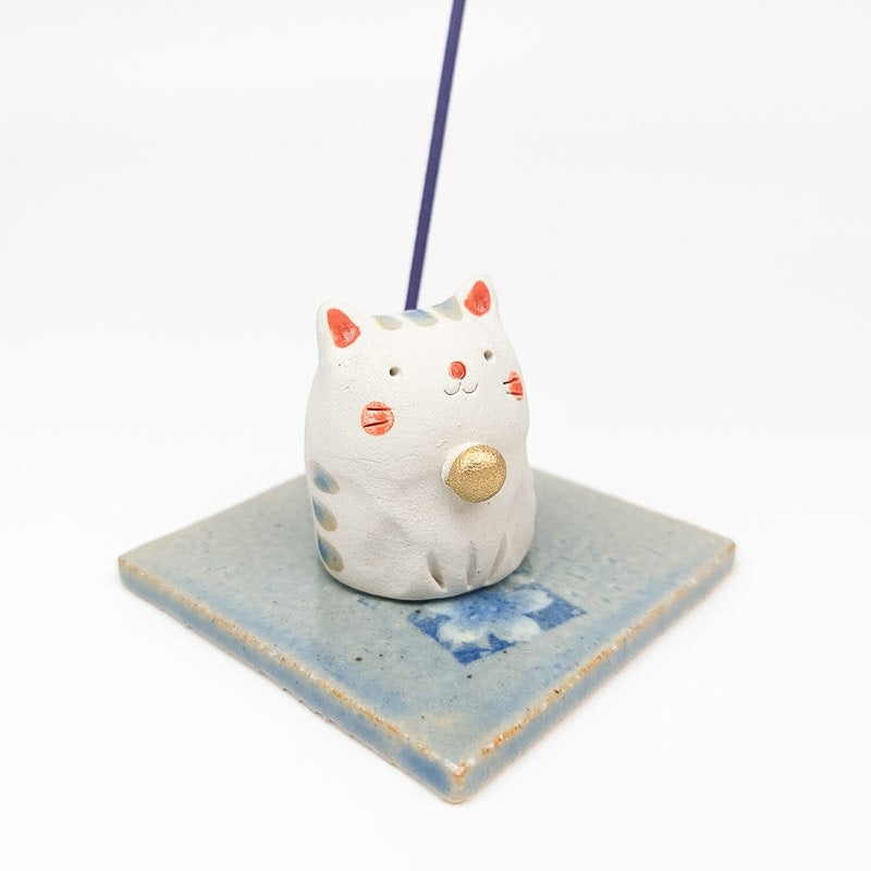 Japansk katt rökelsehållare