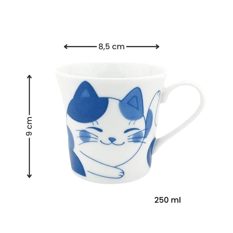 Japansk Kawaii Kattmugg