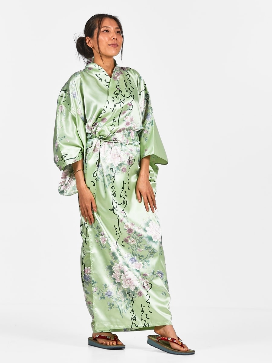 Japansk kimono för dam Shi to Hana En storlek