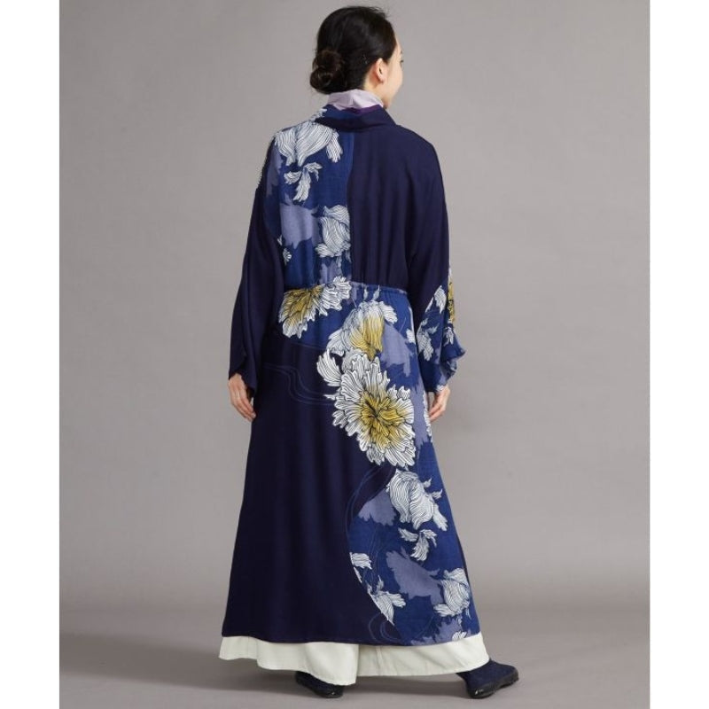 Japansk Kimono Klänning En storlek