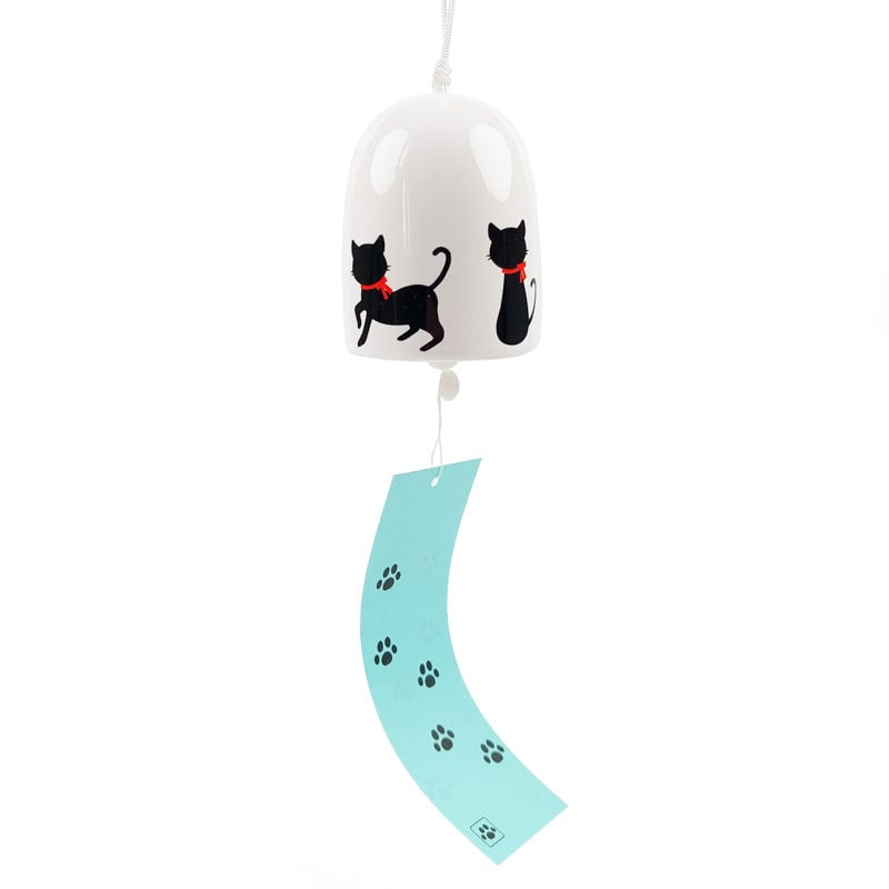 Japansk klockspel Svart katt