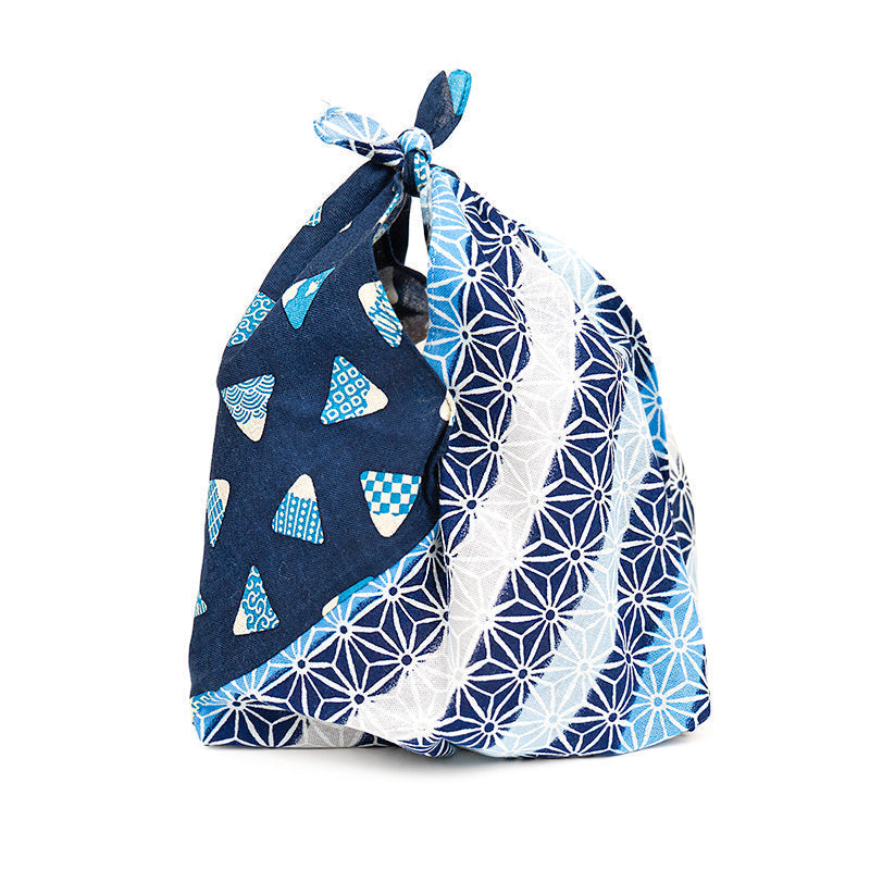 Japansk Knytpåse Azuma Bukuro Indigo